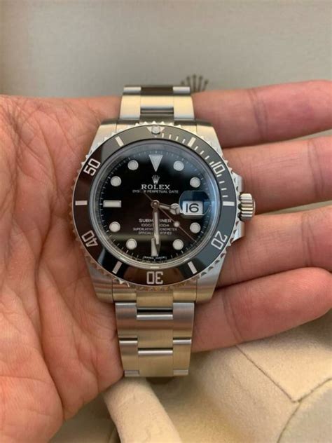 rolex submariner nero 2018